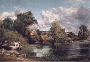 John Constable THe WHite hose Sweden oil painting artist